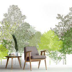 Papel Pintado BOSQUE LIGERO
