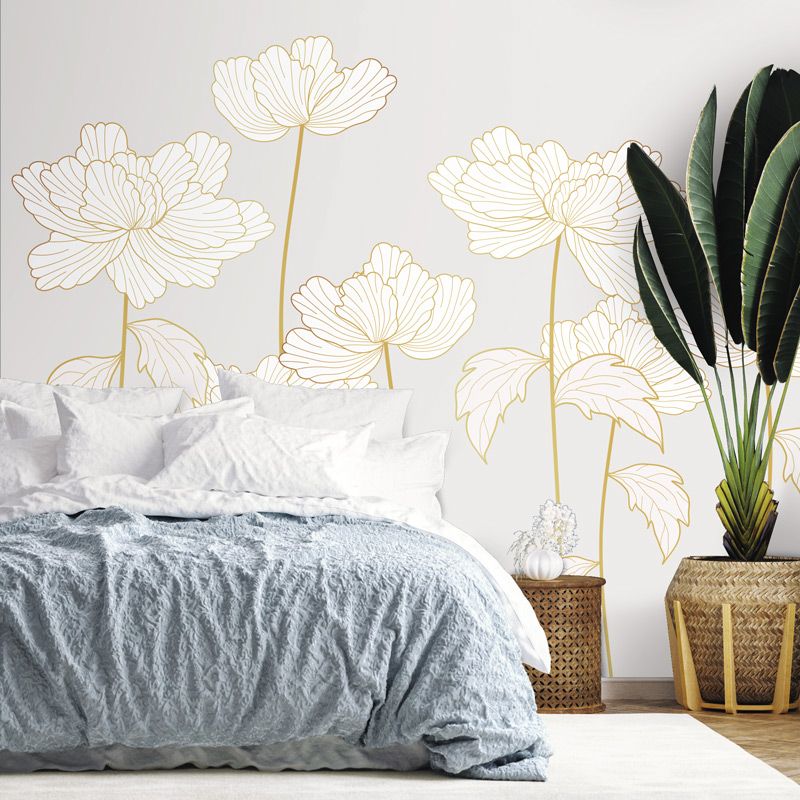FLORES DORADAS póster