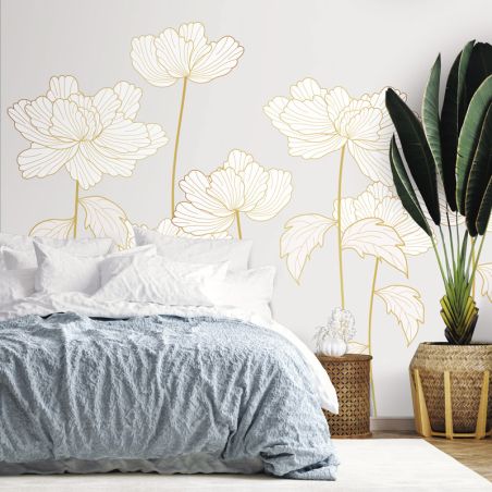 Poster FLEURS DOREES