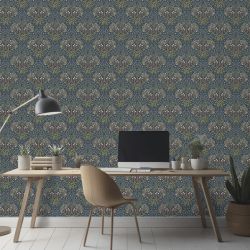 VINTAGE BLUE wallpaper