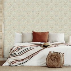 Papier peint chambre luxueuse motif vintage