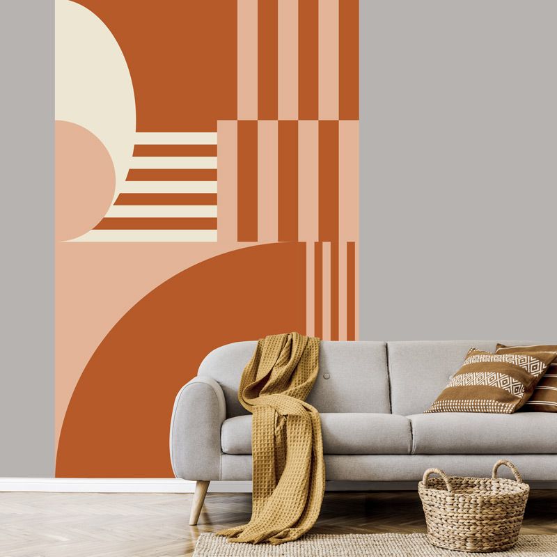 Póster ROSA Y NARANJA