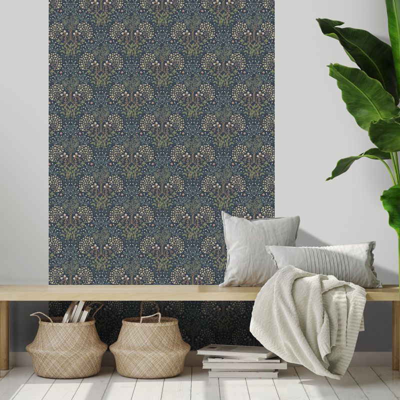 Tapiz pared AZUL VINTAGE