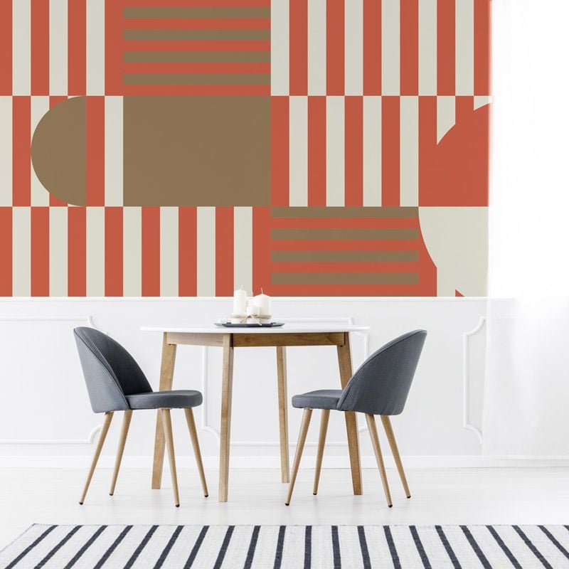 RED STRIPES wallpaper