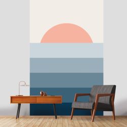 DAWN OVER THE SEA wall hanging