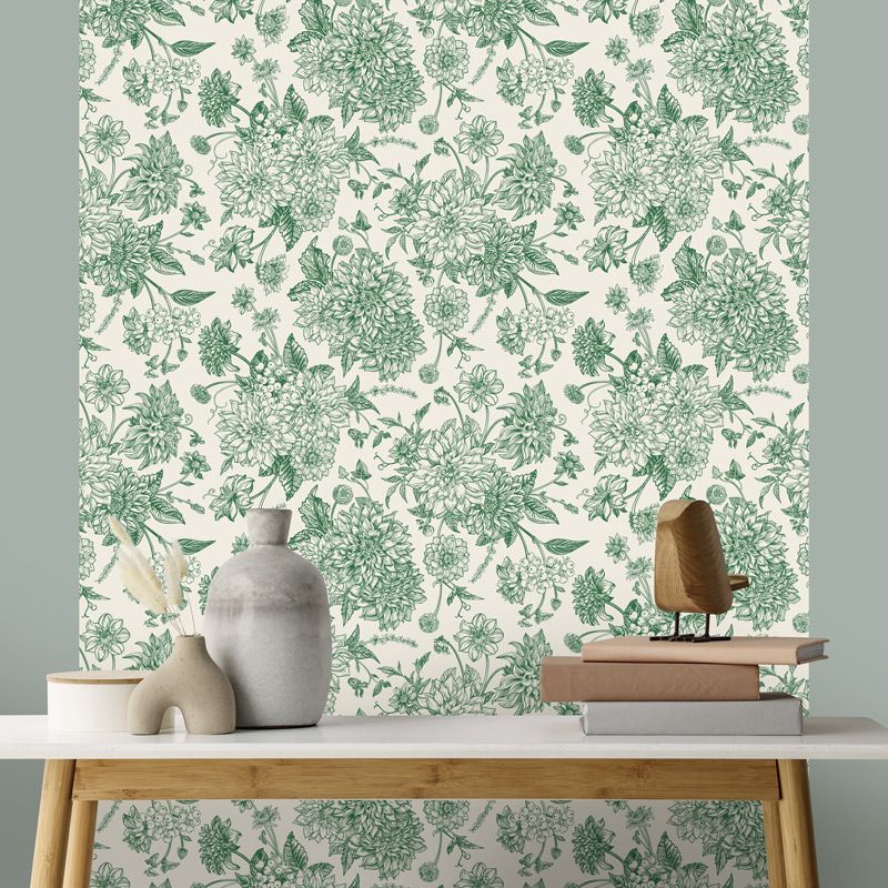 GREEN DAHLIAS poster
