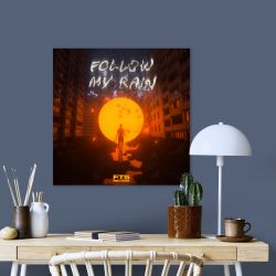 Lienzo impreso FOLLOW MY RAIN