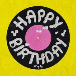 Lienzo impreso HAPPY BIRTHDAY