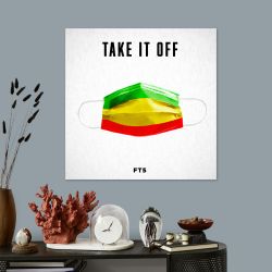 Lienzo impreso TAKE IT OFF