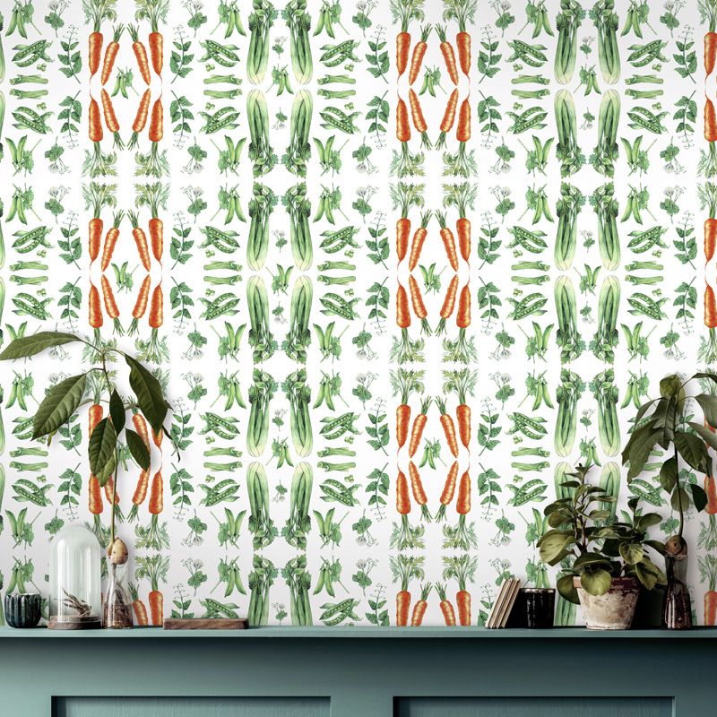 Papel pintado VERDURAS Y CIA
