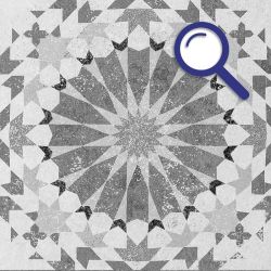 CEMENT AND ARABESQUE wallpaper