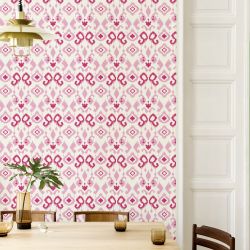 Papel pintado TRAMA ROSA