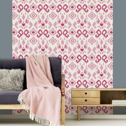 Tapiz pared TRAMA ROSA