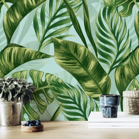 Poster FEUILLAGE TROPICAL