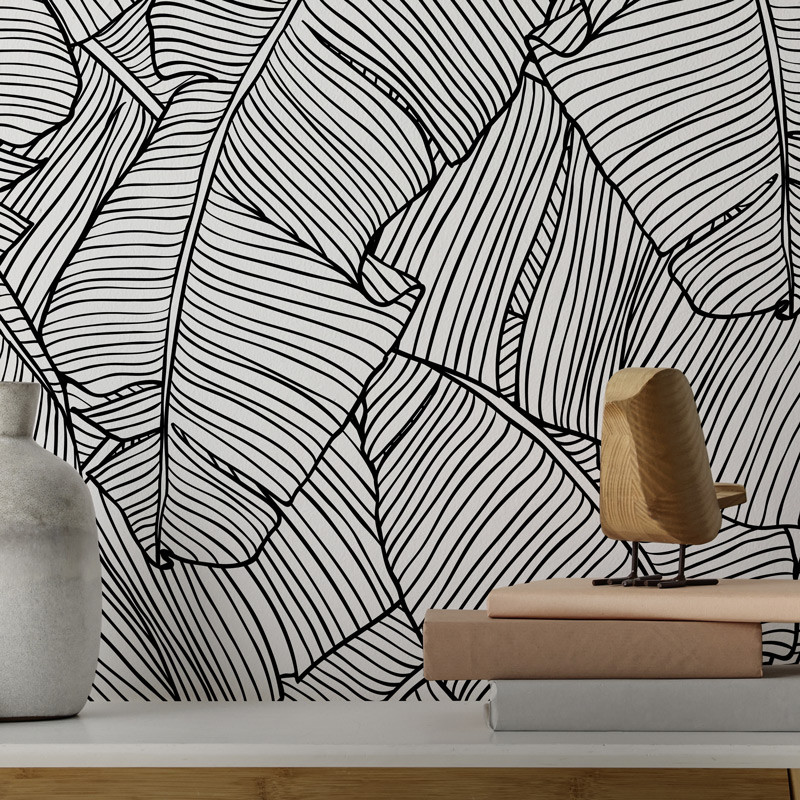Exotic Japanese banana tree wallpaper - buy online