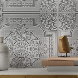 Estilo victoriano : Póster panorámico de decoración de pared Scenolia