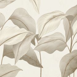 DRIED LEAVES canvas print