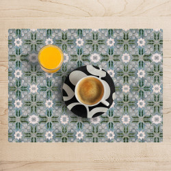 Mantel individual LOZA VERDE
