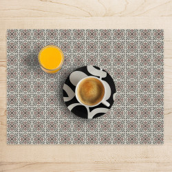 Placemat with Original Art Nouveau Pattern - Scenolia