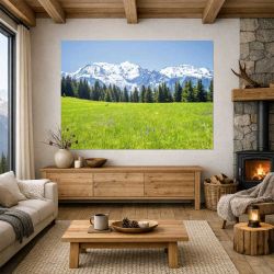 Poster PAYSAGE MONT BLANC