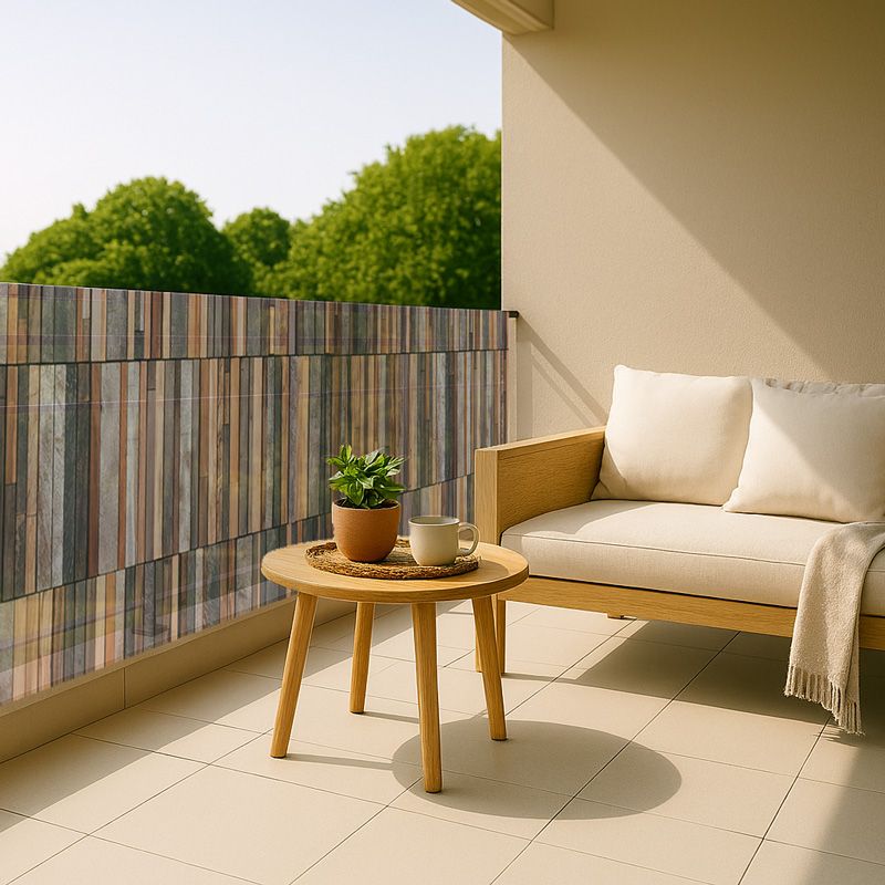 Brise vue PATCHWORK BOIS