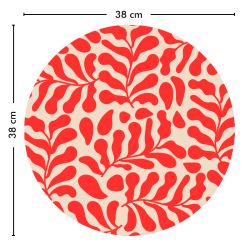 copy of RED STRIPES placemat