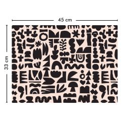 COAL GREY placemat