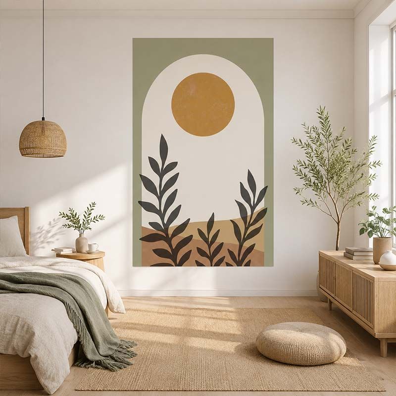 Poster mural grand format pour couloir