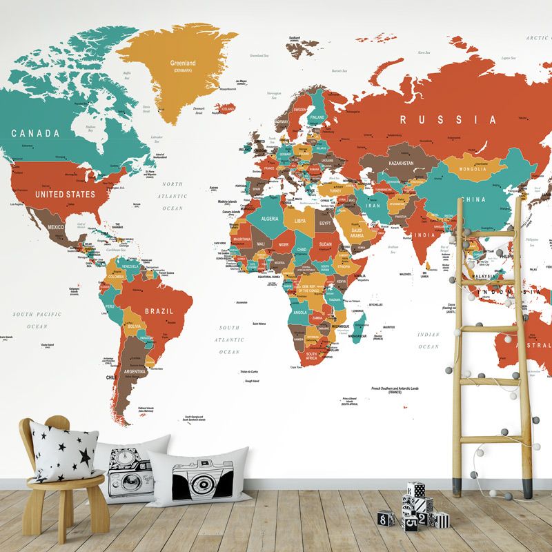Póster MAPA ROJO