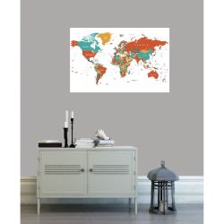 Poster RED MAP