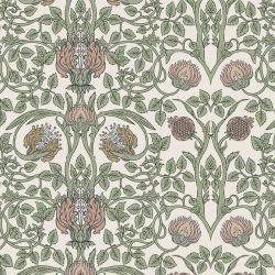 Zoom sur le motif fleurs anglaises