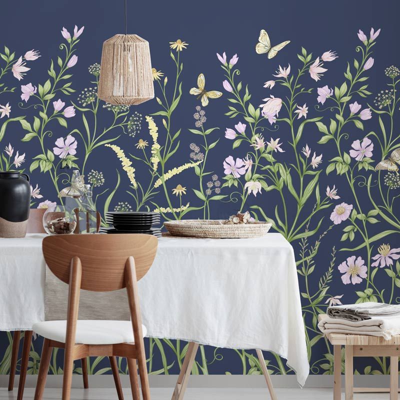 Papel pintado PRADO AZUL
