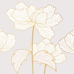 GOLDEN FLOWERS wallpaper