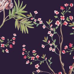 Papel pintado ROSAS ROMÁNTICAS