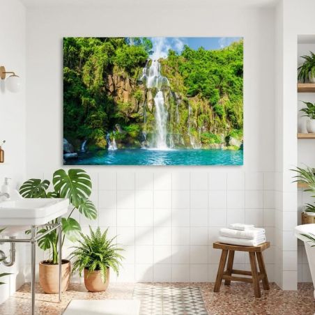 BEAUTIFUL WATERFALL Canvas print