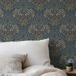 Papel pintado AZUL VINTAGE