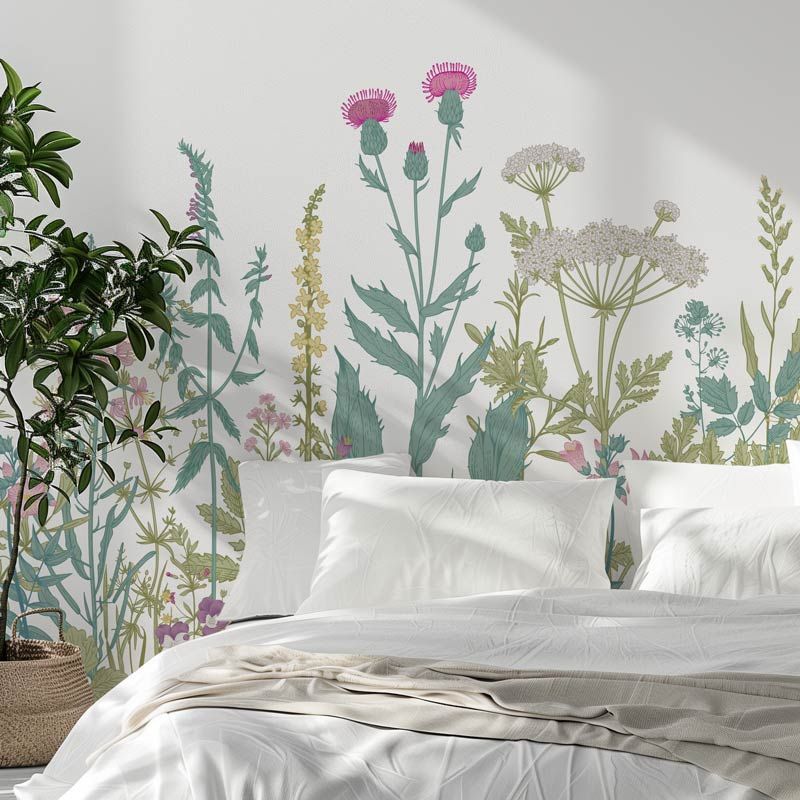 Papel pintado FLORES SILVESTRES