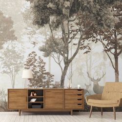 SEPIA FOREST wallpaper