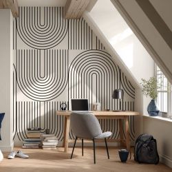 Papel pintado CURVAS SIMPLES