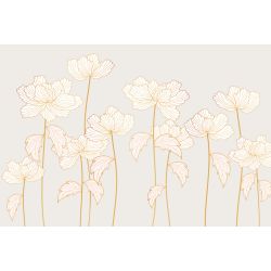 GOLDEN FLOWERS wallpaper