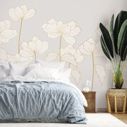 GOLDEN FLOWERS wallpaper