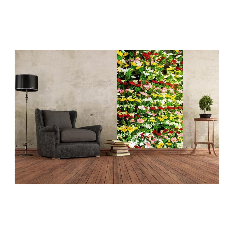 Papier Peint MUR FLEURI