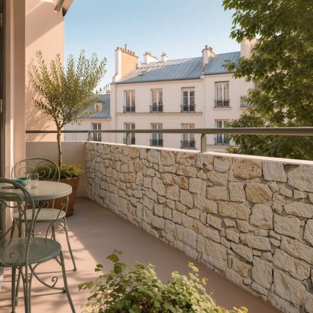 BEIGE STONES Privacy screen