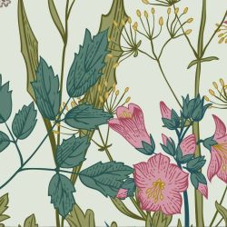 WILD FLOWERS privacy screen