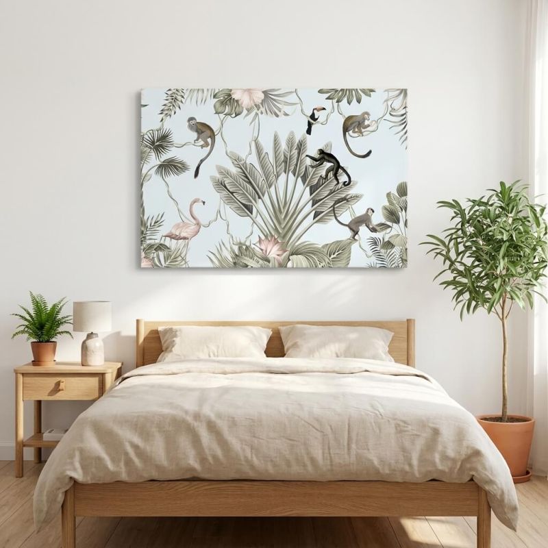 BLUE PARADISE canvas print
