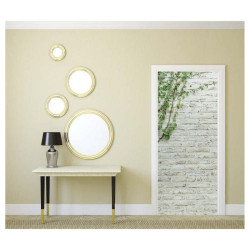 Forest trompe l'oeil door poster - Scenolia