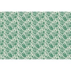 Papel pintado DAHLIAS VERDES
