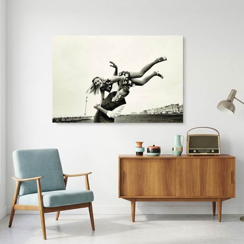 Cadre décoratif paysage marin de Brighton en photographie artistique