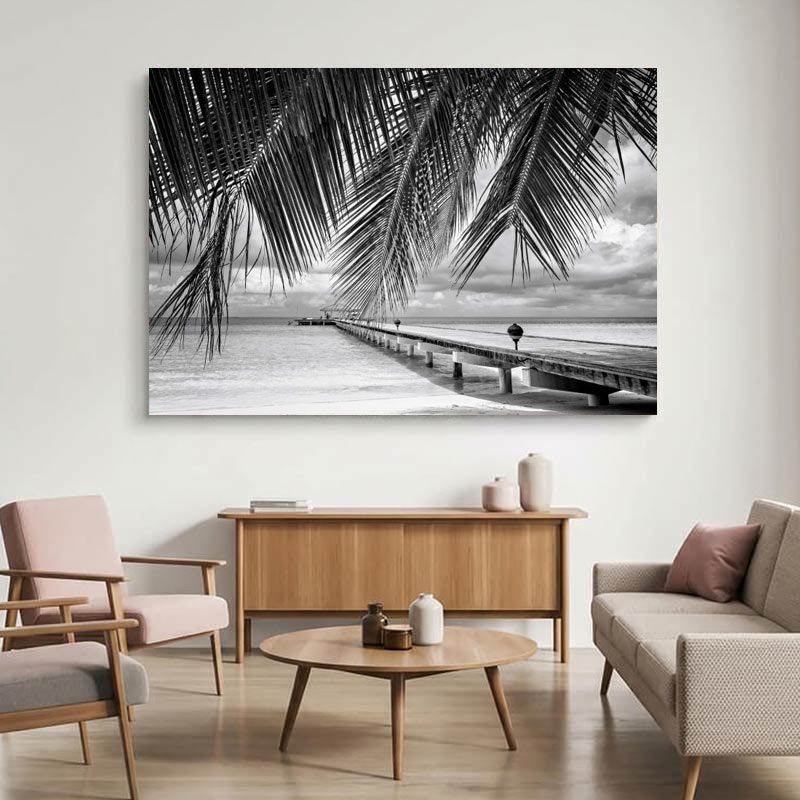 FIDJI B&W Canvas print