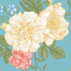 TEA SALON Wallpaper
